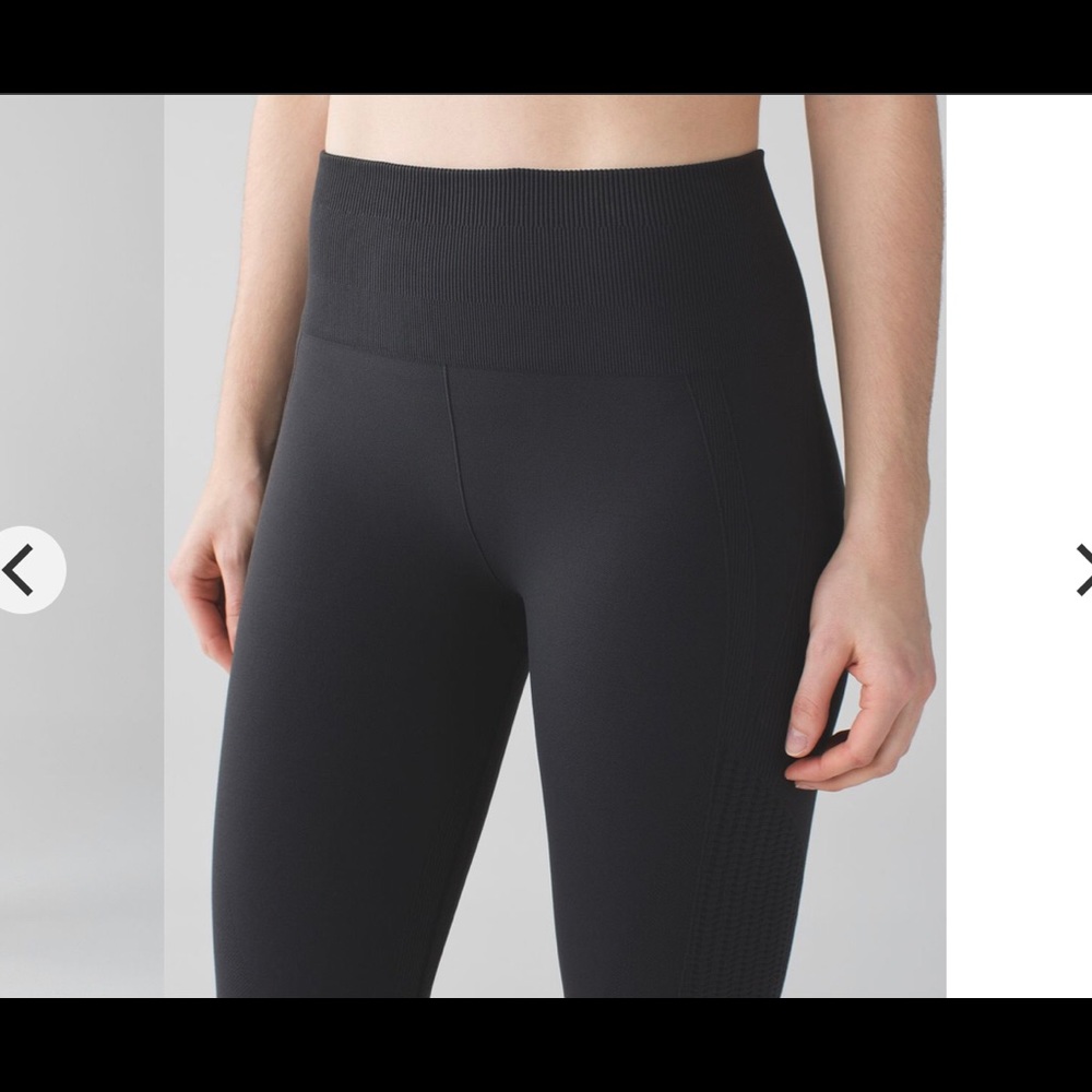 Lululemon flow and go cropped pants 19in